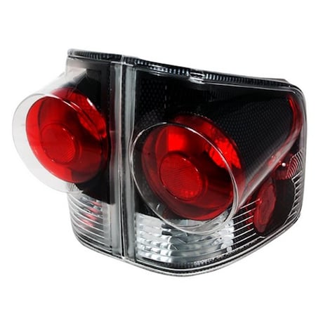 Overtime Altezza Tail Lights for 94 to 01 Chevrolet S10, Chrome - 10 x 19 x 25 in. OV2654313